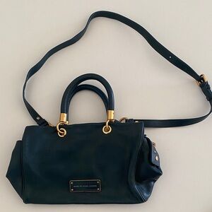 Marc Jacobs Emerald Green Leather Handbag